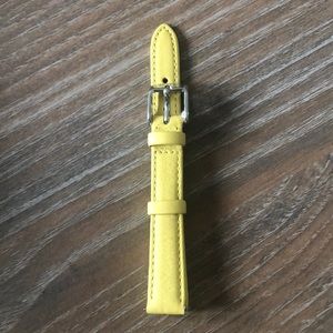 NWOT Fossil Yellow Watch Band
